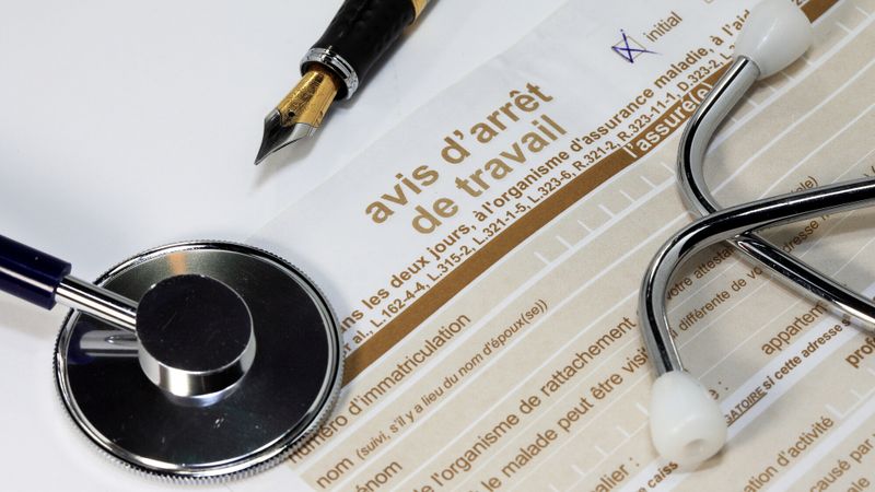 arrêt maladie