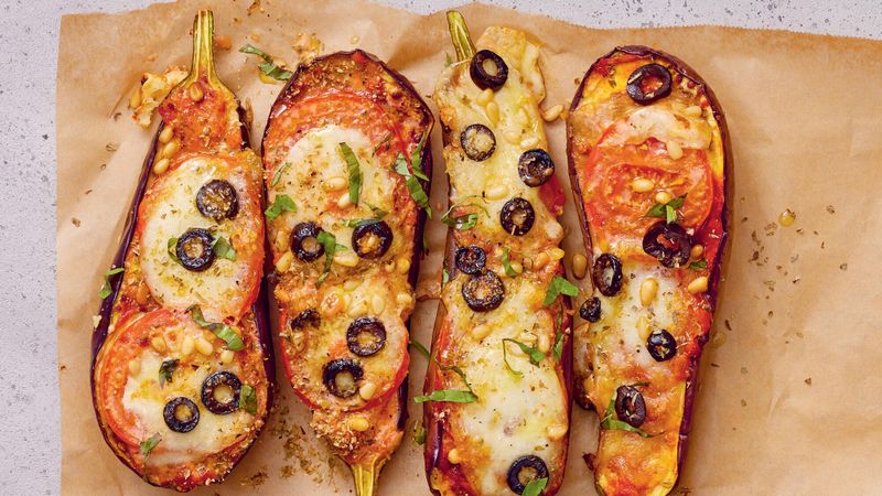 aubergines gratinées