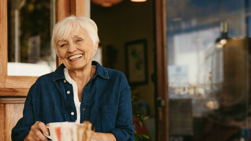 femme restaurant retraite