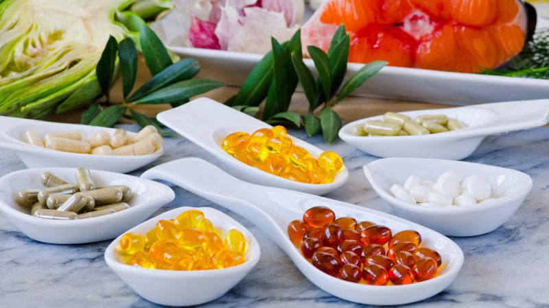 Illustration de compléments alimentaires