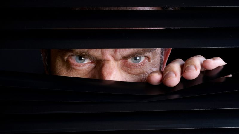 Illustration de paranoïa