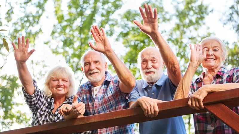 Illustration d'un groupe d'amis