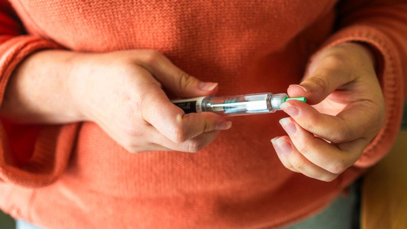 Illustration d'un traitement anti obésité par injection