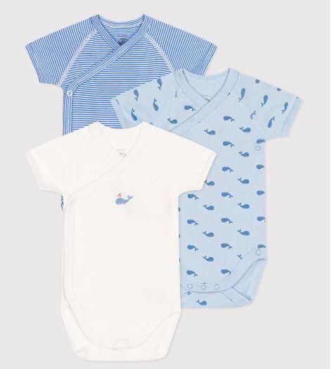 Lot de 3 bodies croisés