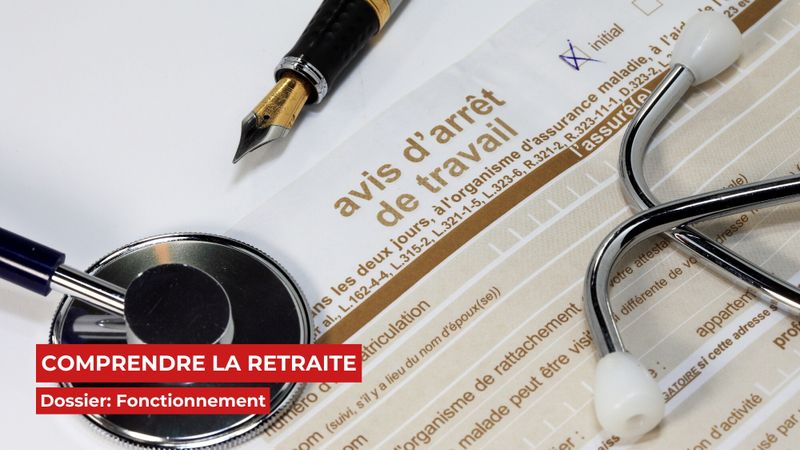 retraite et arrêt maladie